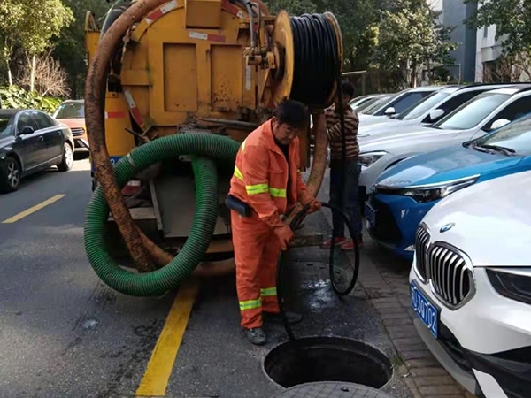 青川排污管道清淤